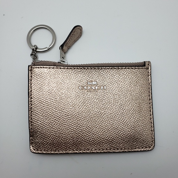 Coach Skinny Min Platinum NEW F21072 - Picture 1 of 3